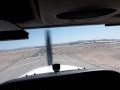 Landing at Las Vegas in a 172, WestAir