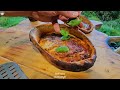 Crafting The Best Campfire Pizza ASMR Cooking | Men With The Pot