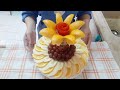 Eye Catching Fruit Plating Idea/Food Decorations/Healthy Foods #Isabelle Art & Design