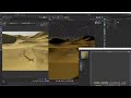 Cinema 4D Tutorial - Desert Landscape in Redshift