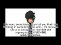 When did i- || Ft- My OC || a bit of a Disclaimer?