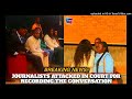 Journalists attacked in court