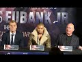 James DeGale vs. Chris Eubank Jr FULL PRESS CONFERENCE | ITV Box Office