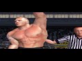 WWE SmackDown here come the pain John cena vs Brock lesnar ladder match Aether sx2