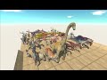 Camping Among Giant Spinosaurus - Animal Revolt Battle Simulator