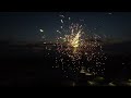 Drone View of Neighborhood Fireworks Show July 4, 2023