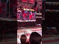 Carolina 1st period start and Hurricanes intro