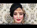 Bridal makeup transformation with Kryolan tv paint stick and revlon foundation || Blush with Amna