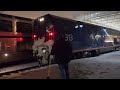 Amtrak Empire Builder 8 Has The Lead Engine Fail And Sets Out The Engine In Milwaukee WI 1-12-2024