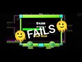 2.2 IS OUT!!! - Geometry Dash - Dash 100% (1st coin) +FAILS