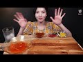 SUB)Legendary crispy cheese roll pork cutlet, hash brown and spicy noodles Mukbang Asmr