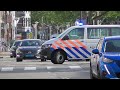 [Luchthoorn & bullhorn] Hulpdiensten met spoed naar een medische noodsituatie in Rotterdam!