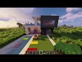 Minecraft : How To build A Modern House