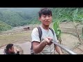 village life, farmers working in paddy field . work hard eat well 🥲😭