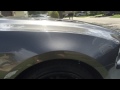 Removing painted pinstripe fast