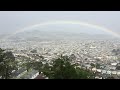 Intense rainbow over Crocker-Amazon in San Francisco