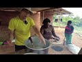 Chiêu đãi Team châu Phi 2Q VLogs món Giả Cầy Củ Chuối|| 2Q Vlogs Cuộc Sống Châu Phi